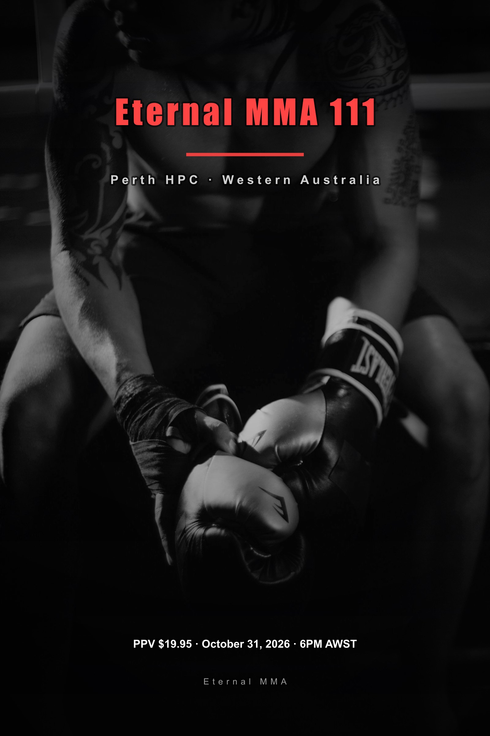 Eternal MMA 111 poster