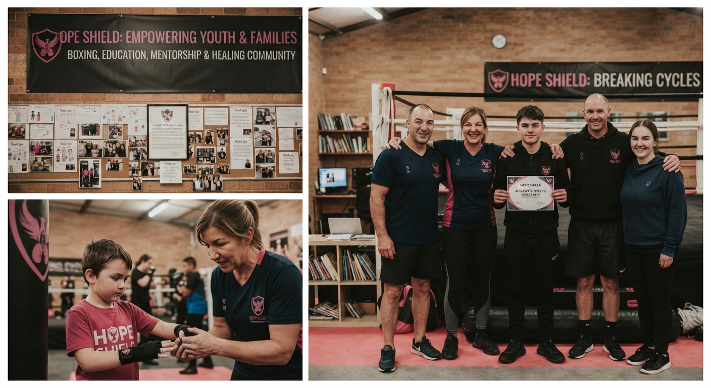 Hope Shield & Coffee Not a Coffin — youth, family, mentorship and community